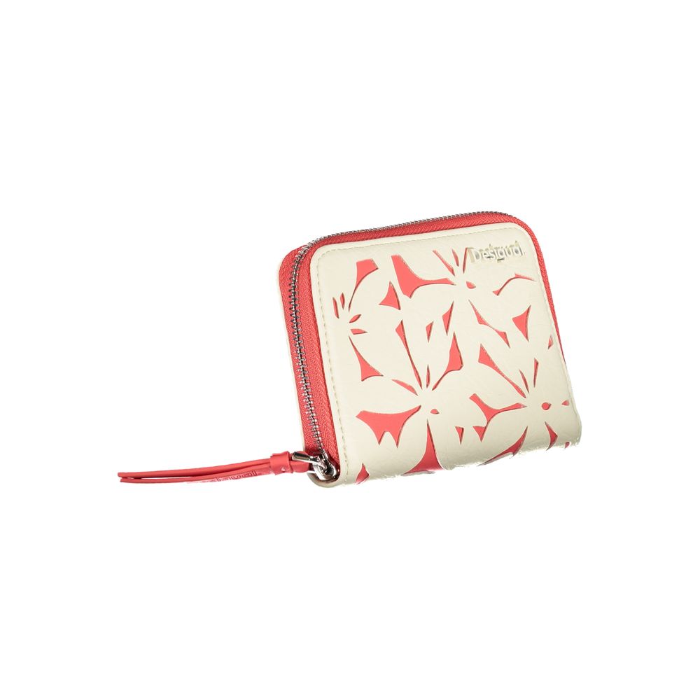 Desigual White Polyethylene Wallet Desigual