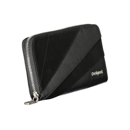 Desigual Black Polyethylene Wallet Desigual