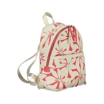 Desigual White Polyethylene Backpack Desigual