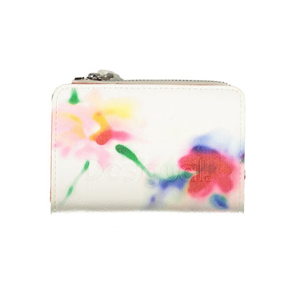 Desigual White Polyester Wallet Desigual