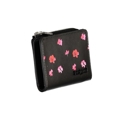 Desigual Black Polyethylene Wallet Desigual