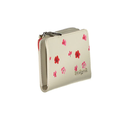 Desigual White Polyethylene Wallet Desigual