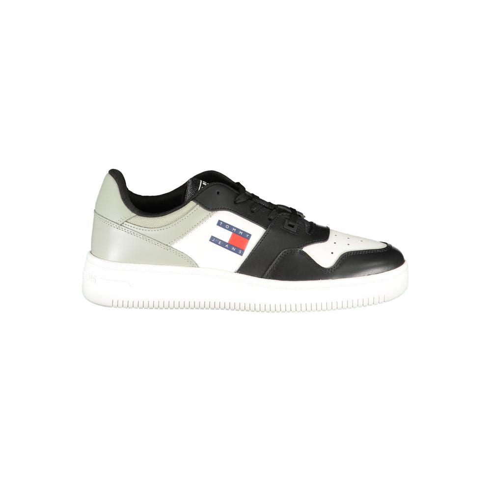 Tommy Hilfiger Black Polyester Sneaker