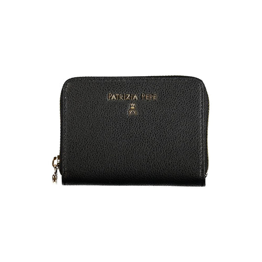 Patrizia Pepe Black Leather Wallet Patrizia Pepe