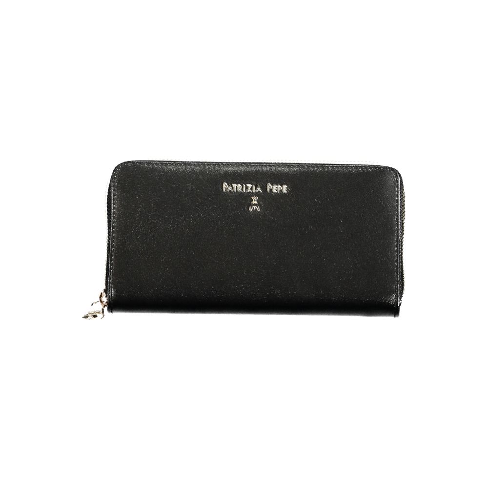 Patrizia Pepe Black Leather Wallet Patrizia Pepe