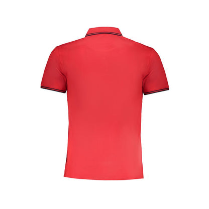 Harmont & Blaine Red Cotton Polo Shirt Harmont & Blaine