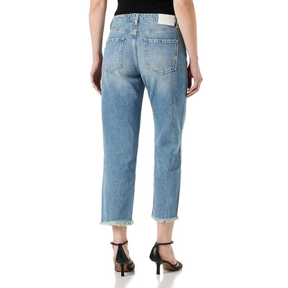 PINKO Blue Cotton Jeans & Pant PINKO