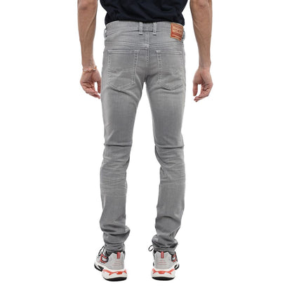 Diesel Gray Cotton Jeans & Pant Diesel