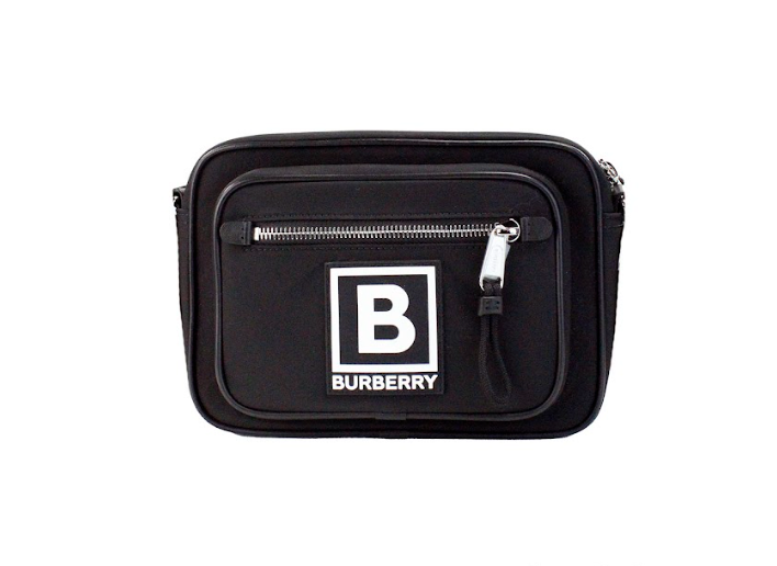 Burberry Paddy Small Black Nylon Logo Camera Belt Fanny Pack Bag Burberry