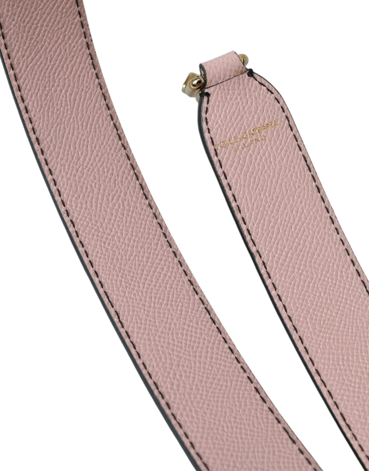 Dolce & Gabbana Pink Leather Handbag Accessory Shoulder Strap Dolce & Gabbana