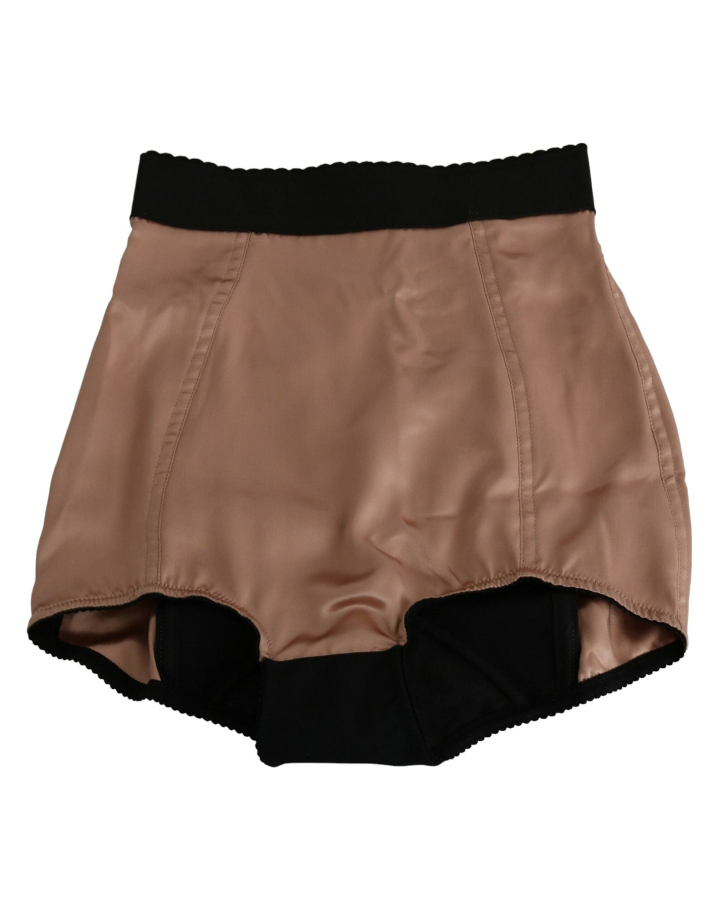 Dolce & Gabbana Silk High Waist Mini Hot Pants Dolce & Gabbana