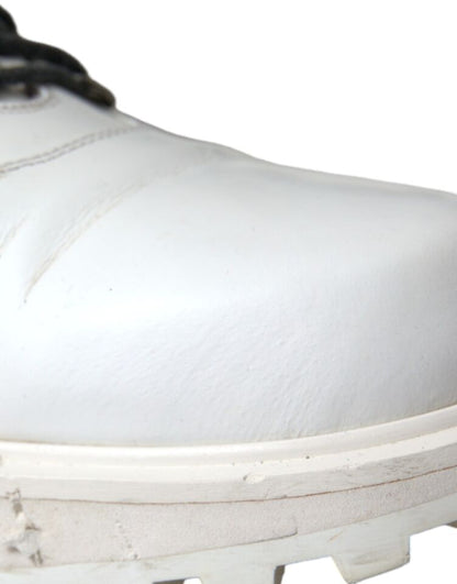 Dolce & Gabbana Pristine White Italian Ankle Boots Dolce & Gabbana