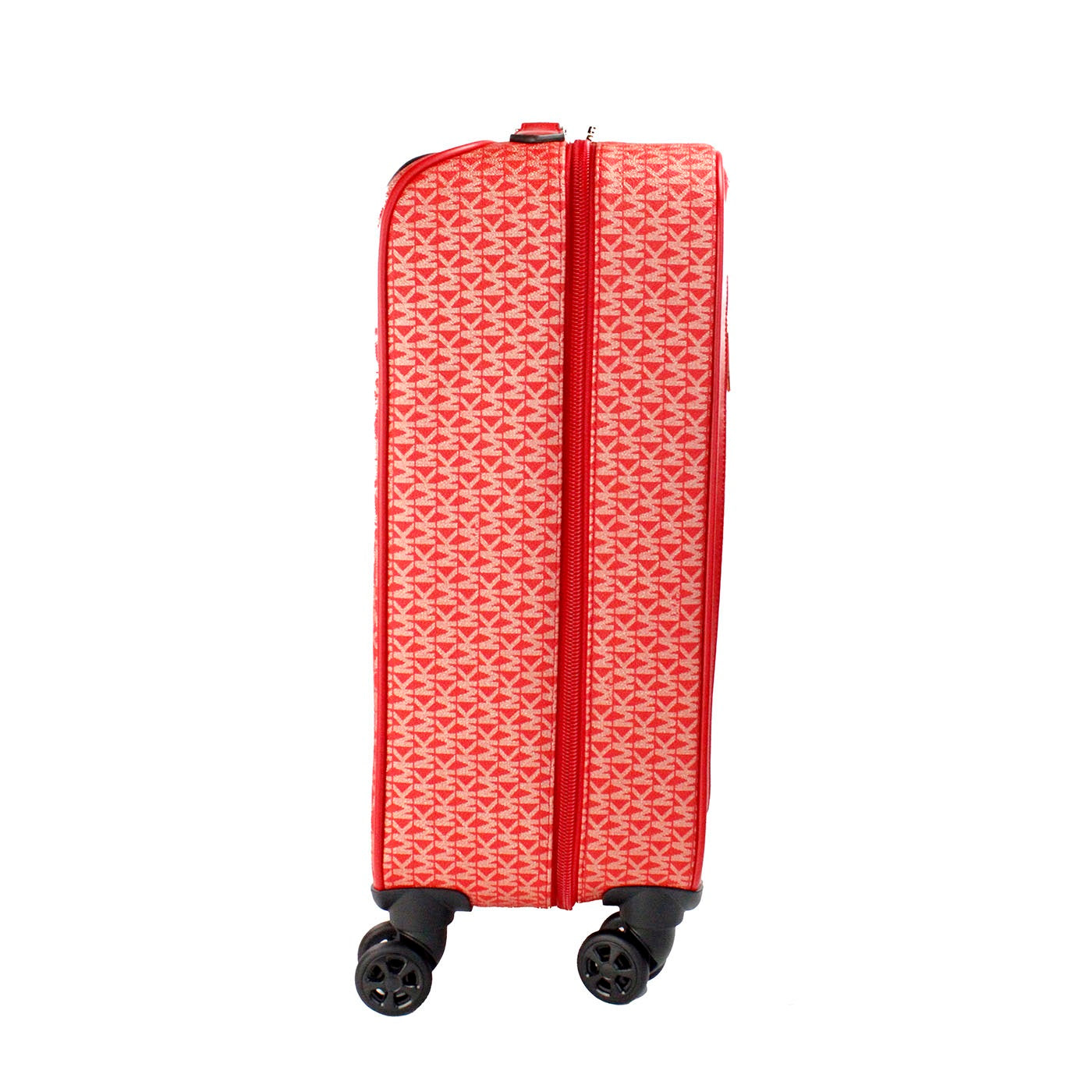 Michael Kors Travel Small Red Signature Trolley Rolling Suitcase Carry On Bag Michael Kors