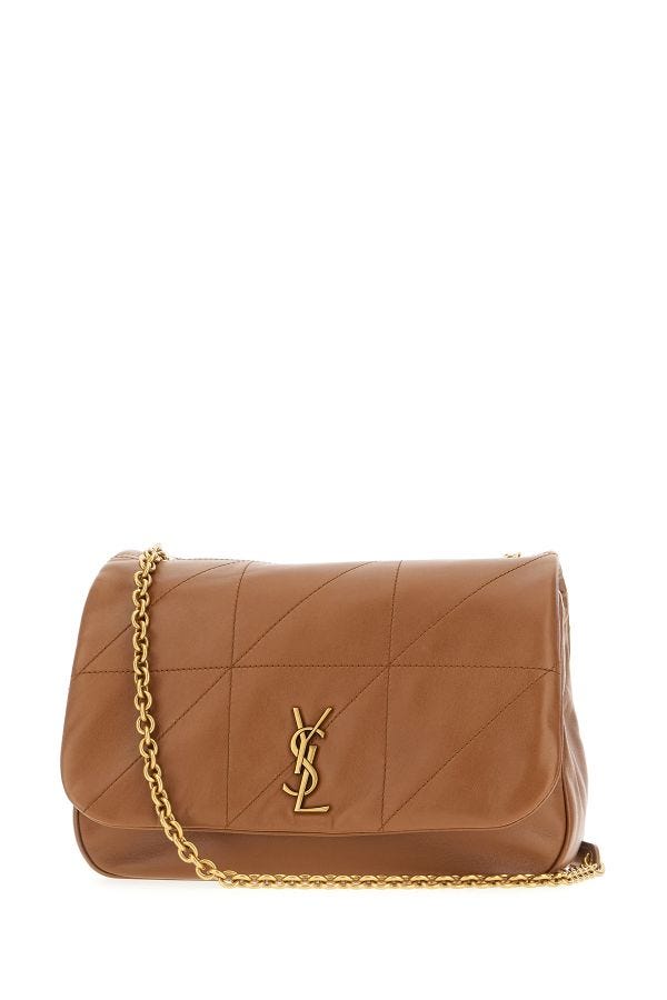 Saint Laurent Brown Lamb Leather Jamie 4.3 Small Shoulder bag Saint Laurent