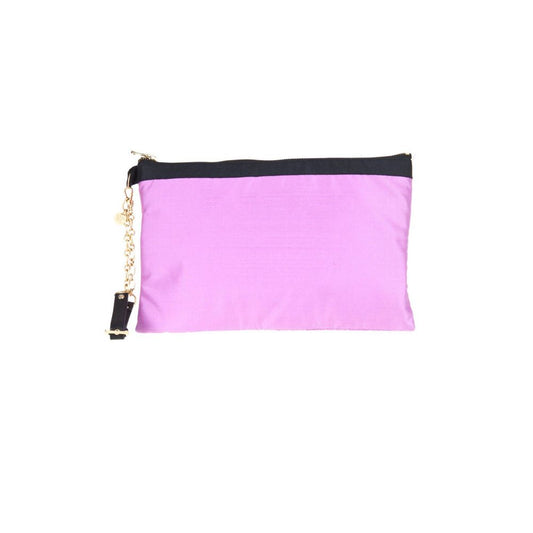 Patrizia Pepe Purple Silk Handbag Patrizia Pepe