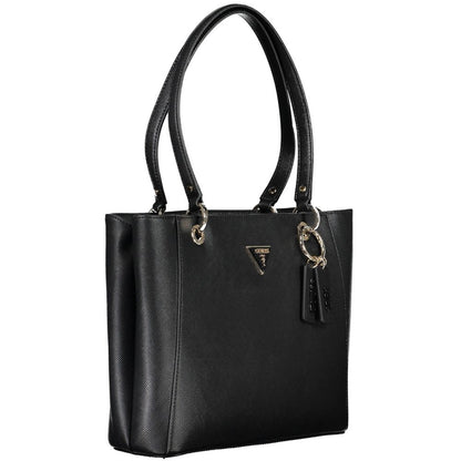 Guess Jeans Black Polyethylene Handbag Guess Jeans