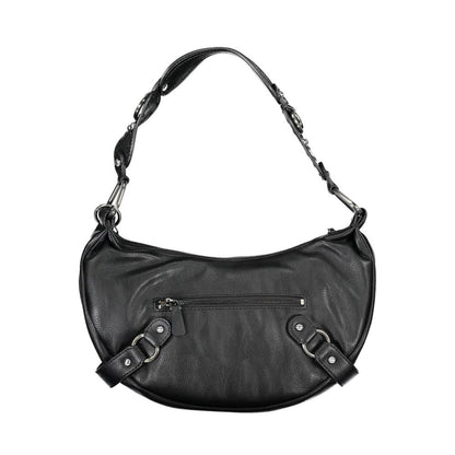 Guess Jeans Black Polyethylene Handbag Guess Jeans