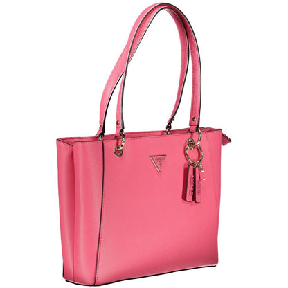 Guess Jeans Pink Polyethylene Handbag Guess Jeans