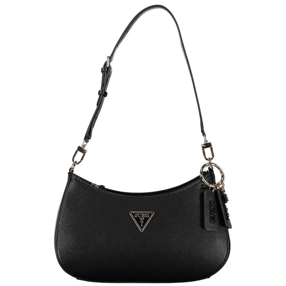 Guess Jeans Black Polyethylene Handbag