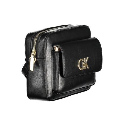 Calvin Klein Black Polyester Handbag