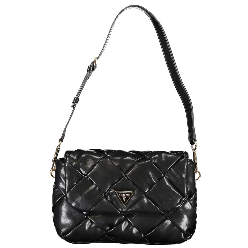 Guess Jeans Black Polyethylene Handbag Guess Jeans