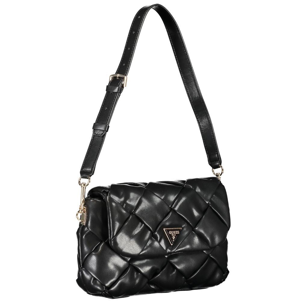 Guess Jeans Black Polyethylene Handbag Guess Jeans