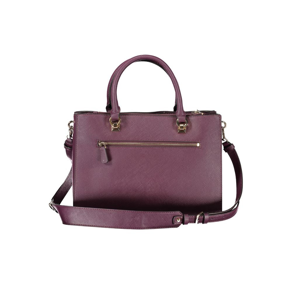 Guess Jeans Purple Polyethylene Handbag Guess Jeans