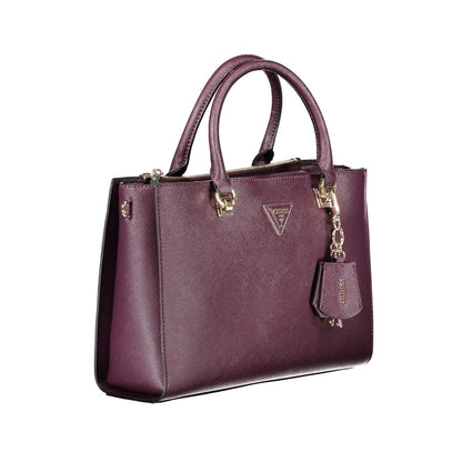 Guess Jeans Purple Polyethylene Handbag Guess Jeans