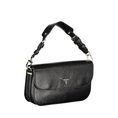 Guess Jeans Black Polyethylene Handbag Guess Jeans