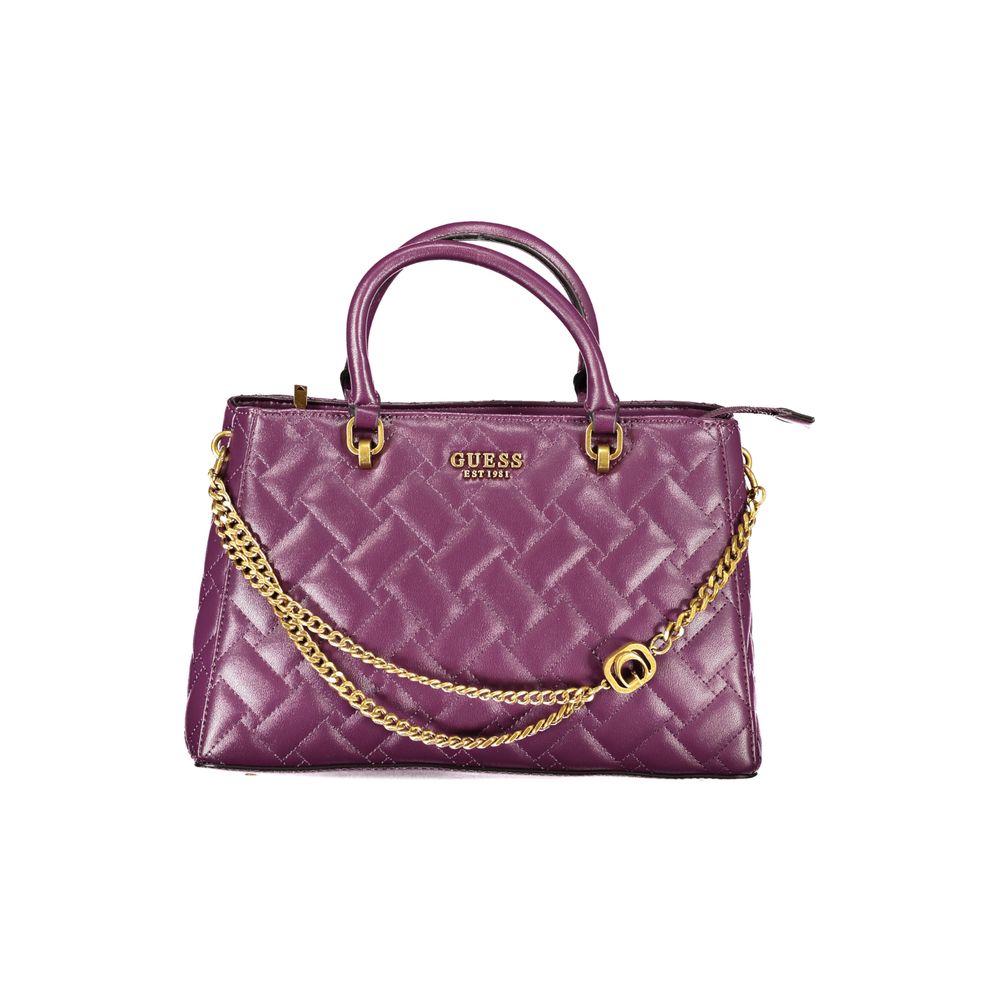 Guess Jeans Purple Polyethylene Handbag Guess Jeans