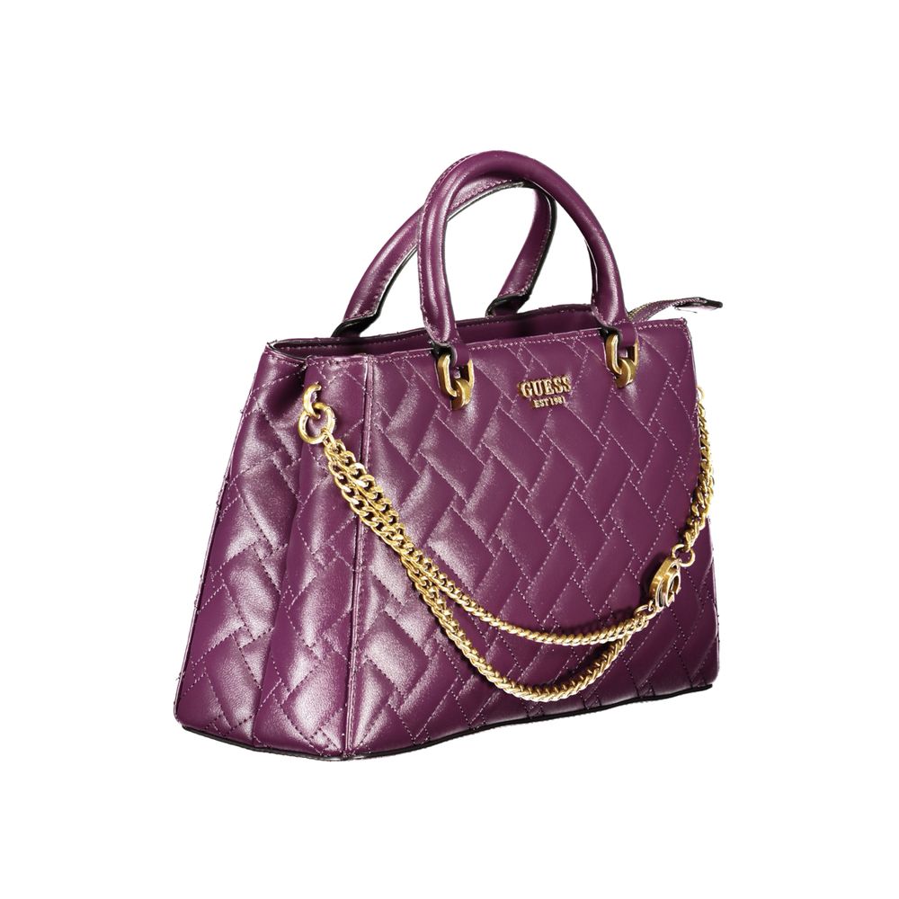 Guess Jeans Purple Polyethylene Handbag Guess Jeans