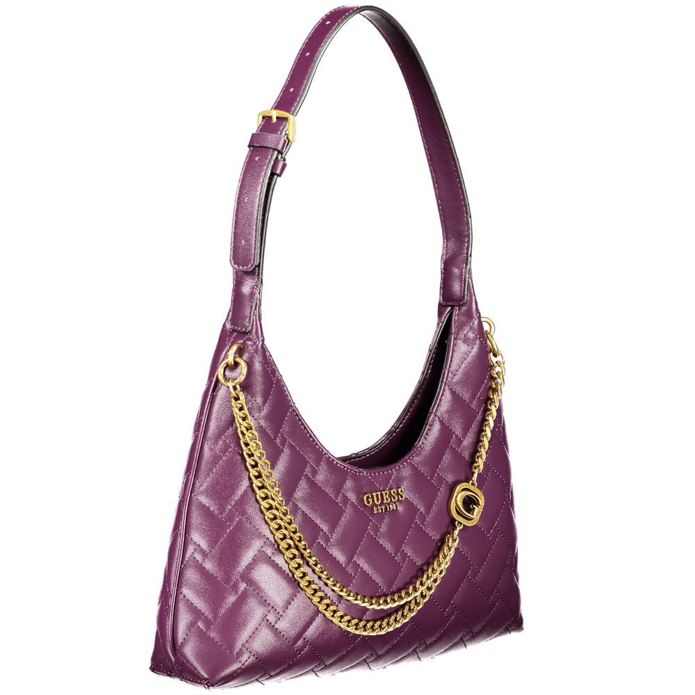 Guess Jeans Purple Polyethylene Handbag Guess Jeans