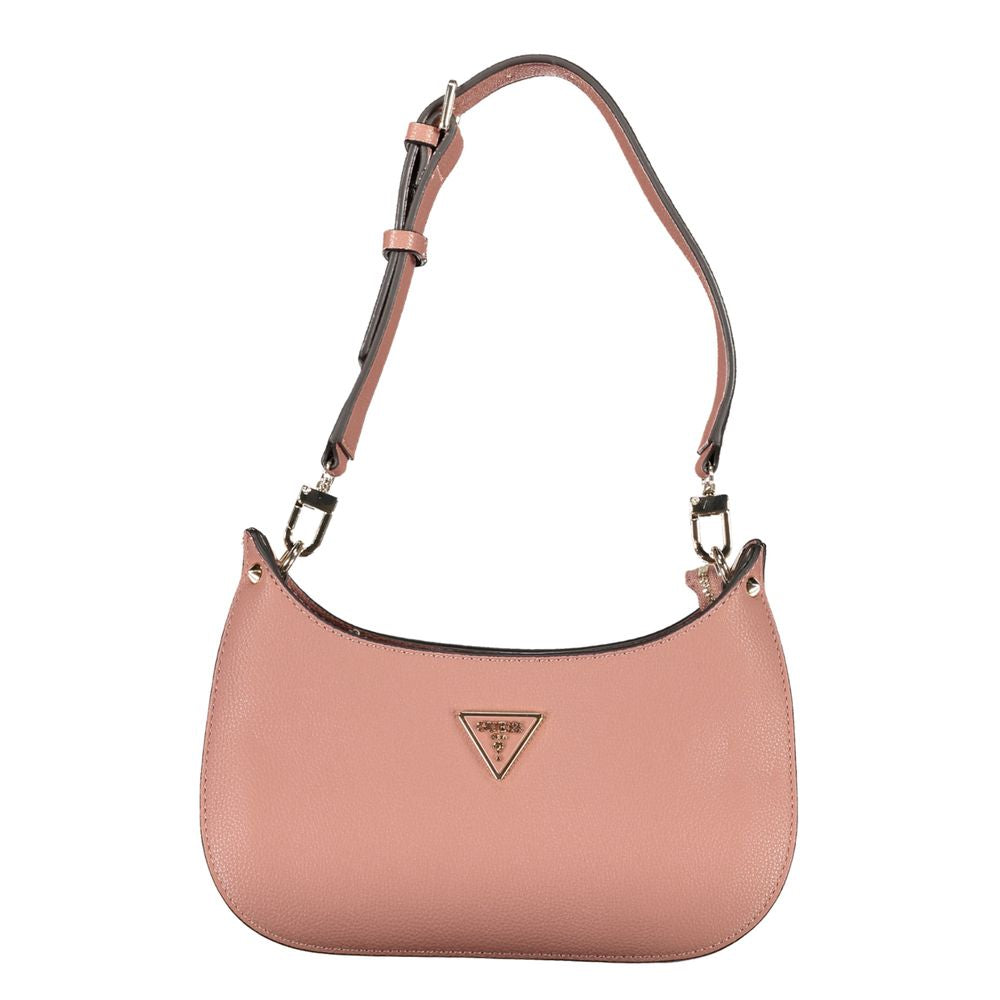 Guess Jeans Pink Polyethylene Handbag Guess Jeans