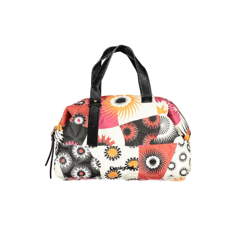 Desigual কালো পলিথিন হ্যান্ডব্যাগ