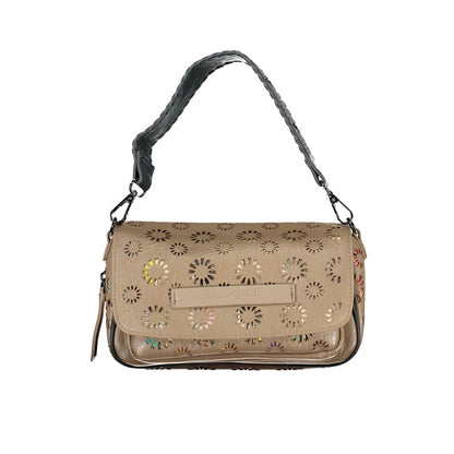 Desigual Beige Polyethylene Handbag Desigual