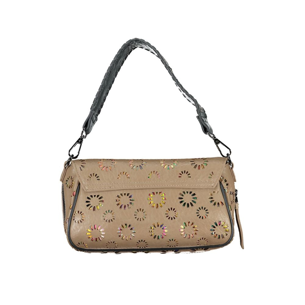 Desigual Beige Polyethylene Handbag Desigual