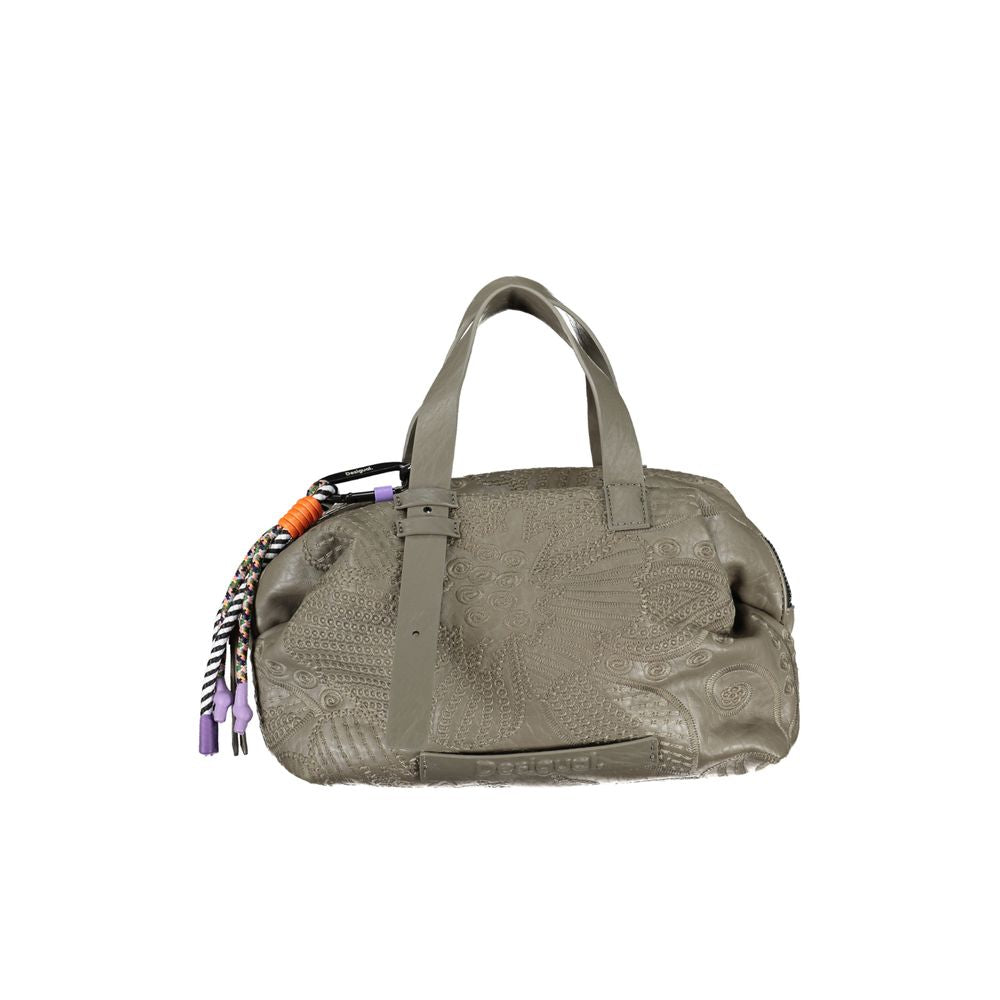 Desigual Green Polyethylene Handbag Desigual