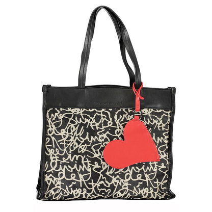 Desigual Black Polyester Handbag Desigual