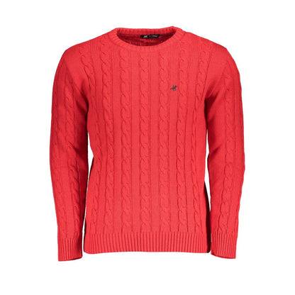 U.S. Grand Polo Red Fabric Sweater U.S. Grand Polo