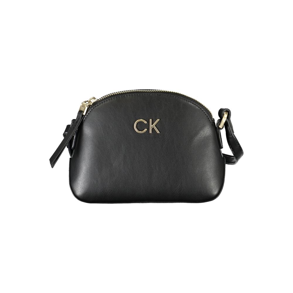 Calvin Klein Black Polyester Handbag