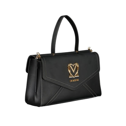 Love Moschino Black Polyethylene Handbag Love Moschino