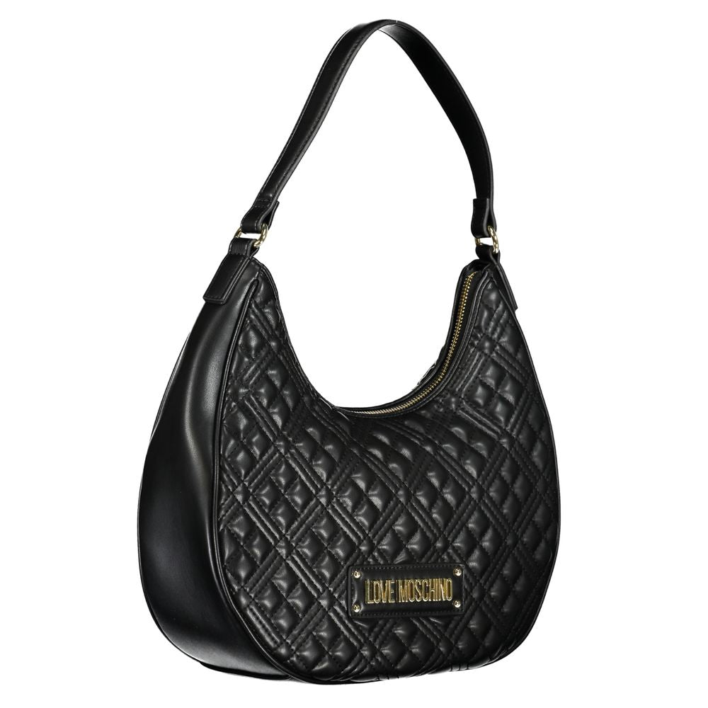 Love Moschino Black Polyethylene Handbag Love Moschino