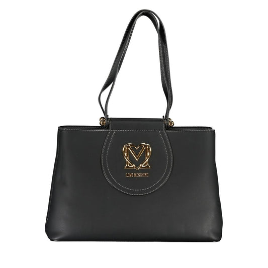 Love Moschino Black Polyethylene Handbag Love Moschino