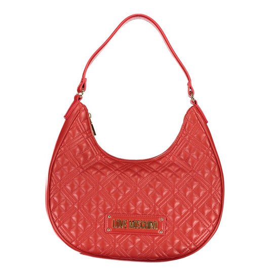 Love Moschino Red Polyethylene Handbag Love Moschino