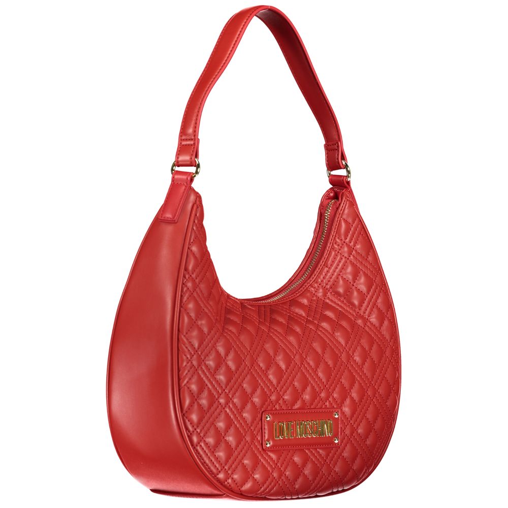 Love Moschino Red Polyethylene Handbag Love Moschino