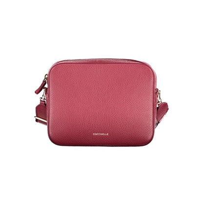 Coccinelle Red Leather Handbag Coccinelle