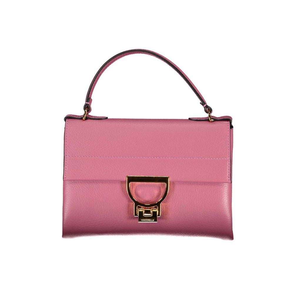 Coccinelle Pink Leather Handbag Coccinelle