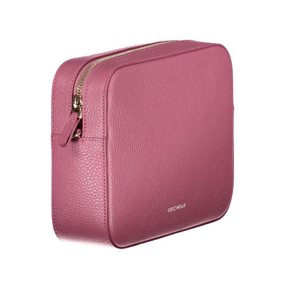 Coccinelle Pink Leather Handbag Coccinelle