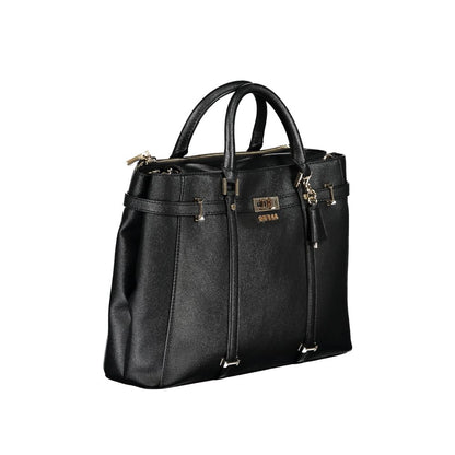 Guess Jeans Black Polyethylene Handbag Guess Jeans