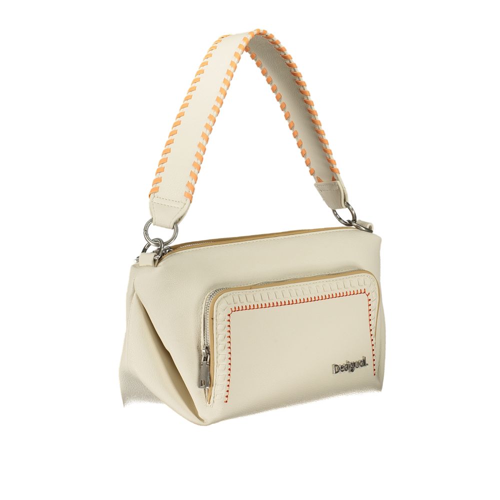 Desigual White Polyethylene Handbag Desigual